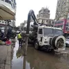 انفجار ماسورة مياه