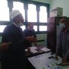 عبد اللطيف حسن طلحة يتفقد امتحانات الأزهر بجنوب سيناء