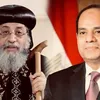 الرئيس السيسي والبابا تواضروس