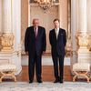 الدوق الأكبر للوكسمبورج مع وزير الخارجية سامح شكري
