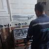 اطلاق شعلة الغاز الطبيعي 