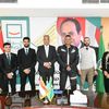 محافظ الفيوم يستقبل الرحاله عبده 