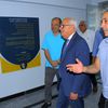 محافظ بورسعيد يتفقد مركز إصدار تراخيص المحال العامة الموحد 