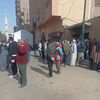 حشود الناخبين في المطرية