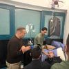 حسام حسن خلال إسعافه بالمستشفى