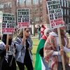 مظاهرات ضد الحرب على غزة 