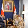 الرئيس السيسي وملك البحرين