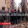انهيار حائط منزل بقرية اهريت 