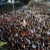  مظاهرات مليونية ضد نتنياهو 