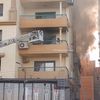 حريق شقة سكنية ببني سويف 