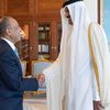 أمير قطر يستقبل بدر عبدالعاطي في الدوحة