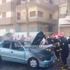 حريق سيارة ملاكي