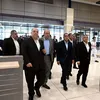 رئيس الوزراء يتفقد مطار برج العرب 