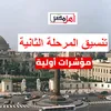 مؤشرات تنسيق المرحلة الثانية