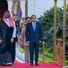  الرئيس السيسي والأمير محمد بن سلمان ولي العهد السعودي