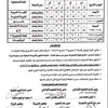 جدول امتحانات الشهادة الابتدائية في سوهاج