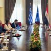 وزيرا التعاون الدولى والاستثمار 