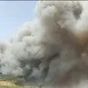 جانب من الحريق 