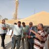 جانب من توريد القمح في قنا 