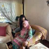 زيارة أية سماحة لمشيرة اسماعيل 