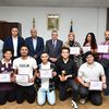 جانب من الاحتفالات بجامعة قناة السويس 