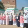 جانب من القافلة الطبية 