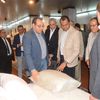 وزير زراعة مدغشقر أثناء الزيارة