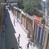أطفال قرية أولاد عزاز يلعبون عصابة الشوارع بالسنج والسكاكين 