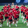 مران الأهلي في أمريكا 