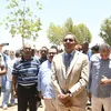 محافظ قنا يتابع جهود الإنقاذ بموقع المنزل المنهار 