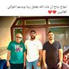 العوضي مع أحمد المنتج أحمد السبكي والمخرج كريم السبكي 