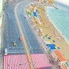 أعمال التخطيط الأرضي بكورنيش الإسكندرية