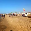 إقبال المصطافين على مصيف بلطيم 
