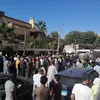 توافد طلاب الشهادة الثانوية العامة بسوهاج 