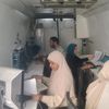 جانب من القافلة الطبية 