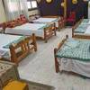 جانب من تجهيز الاستراحات 