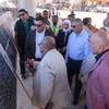 جانب من جولة وزير الإسكان بكورنيش الإسكندرية
