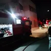 حريق نقابة العمال بالمنوفية 
