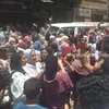 احتفالات طلاب الثانوية العامة بكفر الشيخ 