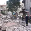 انهيار عقار بالعطارين وسط الإسكندرية
