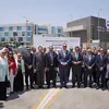 جانب من جولات وزير الصحة ورئيس هيئة الرعاية الصحية 