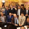 جانب من عقد القران 