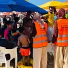 حملة "أنت أقوى من المخدرات" بشواطئ الإسكندرية