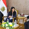 وزيرة التخطيط والتعاون الدولى ومحافظ مطروح