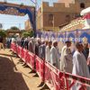 جانب من إقبال الناخبين 