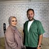 محمد علي رزق رفقة الاعلامية يارا أحمد 