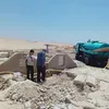 تسرب المياه الجوفية بمقابر ميدوم 
