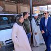 جانب من زيارة المواقف