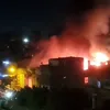 حريق مخازن اخشاب الإسماعيلية 