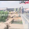 صور استخراج الشاب المتوفي 